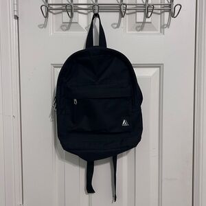 Black mini backpack